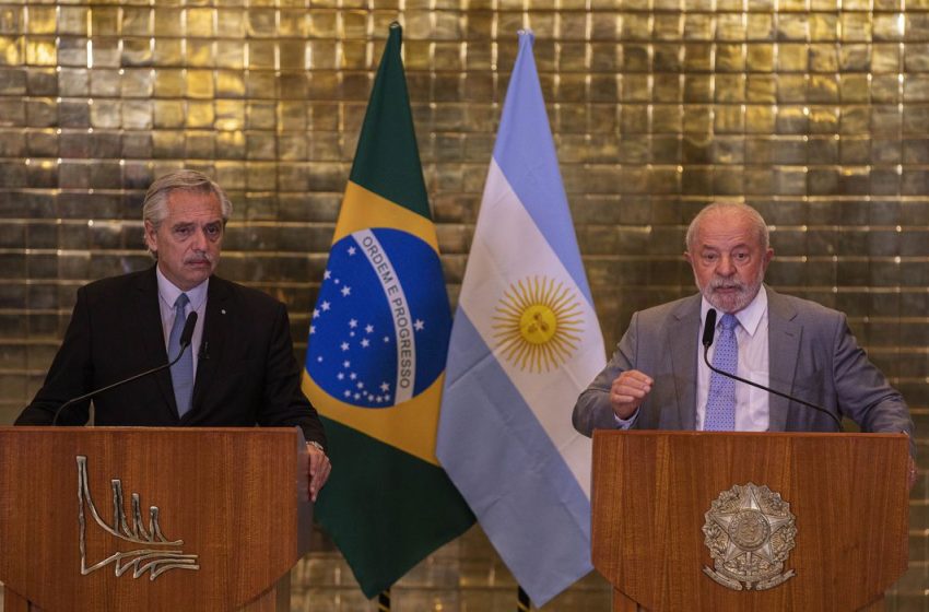  Lula recebe presidente da Argentina nesta segunda-feira