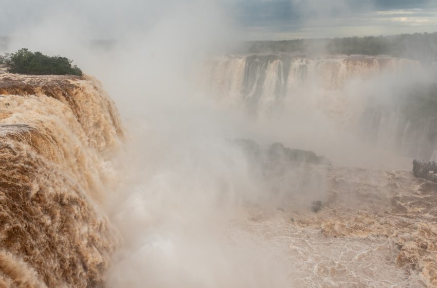  Cataratas do Iguaçu atingem vazão cinco vezes maior