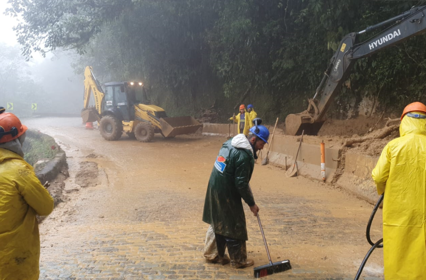  Estrada da Graciosa fica fechada pelo menos até quinta-feira (20)