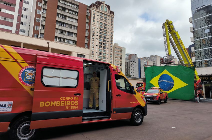  Corpo de Bombeiros recebem novas ambulâncias