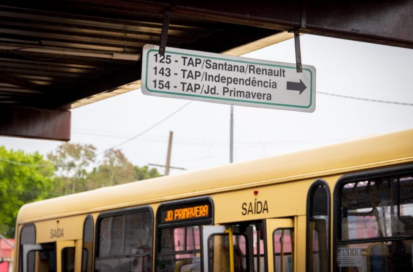  Tarifa de ônibus é reduzida em São José dos Pinhais
