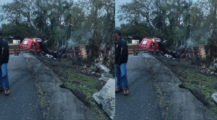  Tombamento na BR-277 deixa 10 quilômetros de fila, em Morretes