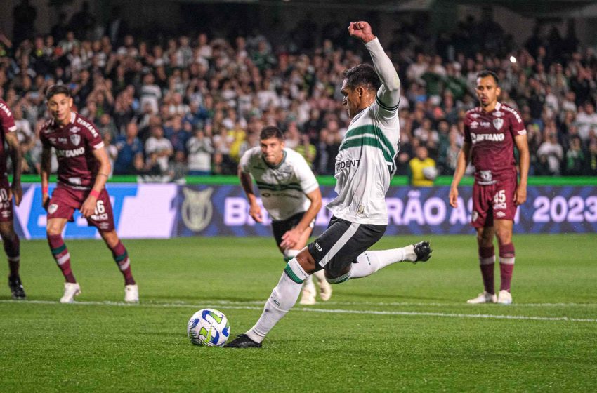 Coritiba: única equipe 100% nos pênaltis entre clubes do Brasileirão