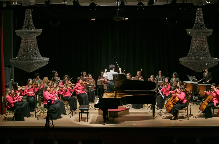 Orquestra Ladies Ensemble, feita apenas por mulheres, anuncia novas apresentações