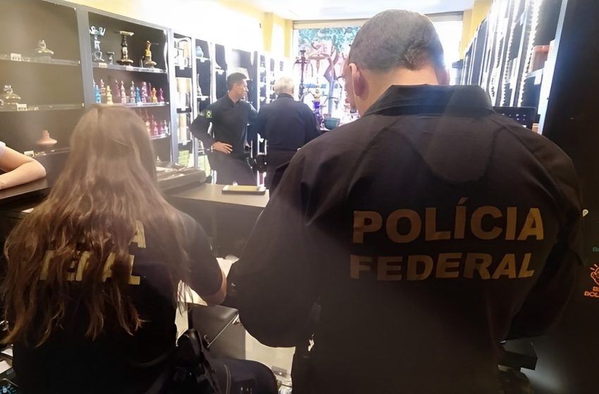  PF faz operação contra venda de cigarros eletrônicos em Curitiba