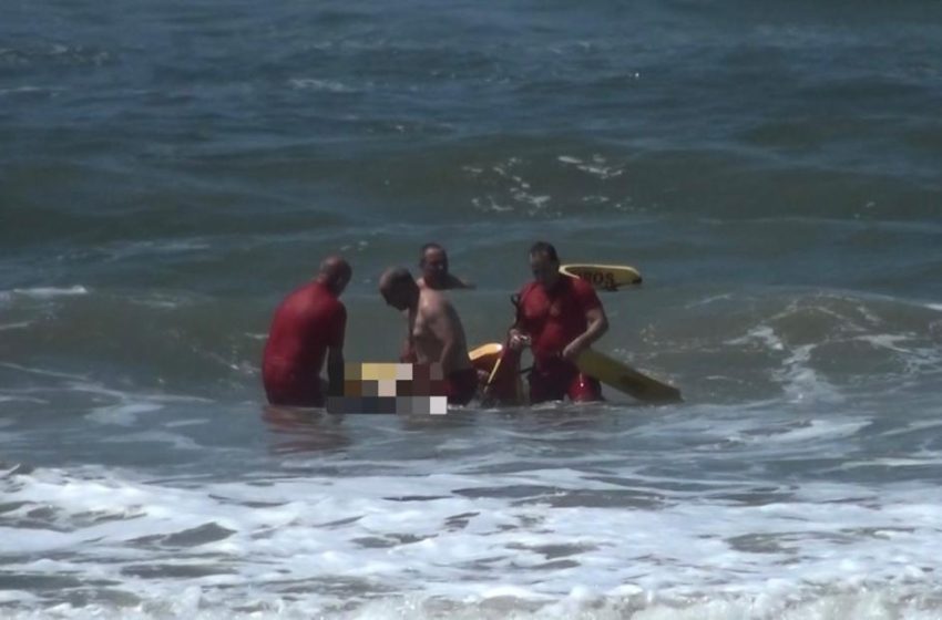  Dois homens morrem afogados na praia de Guaratuba