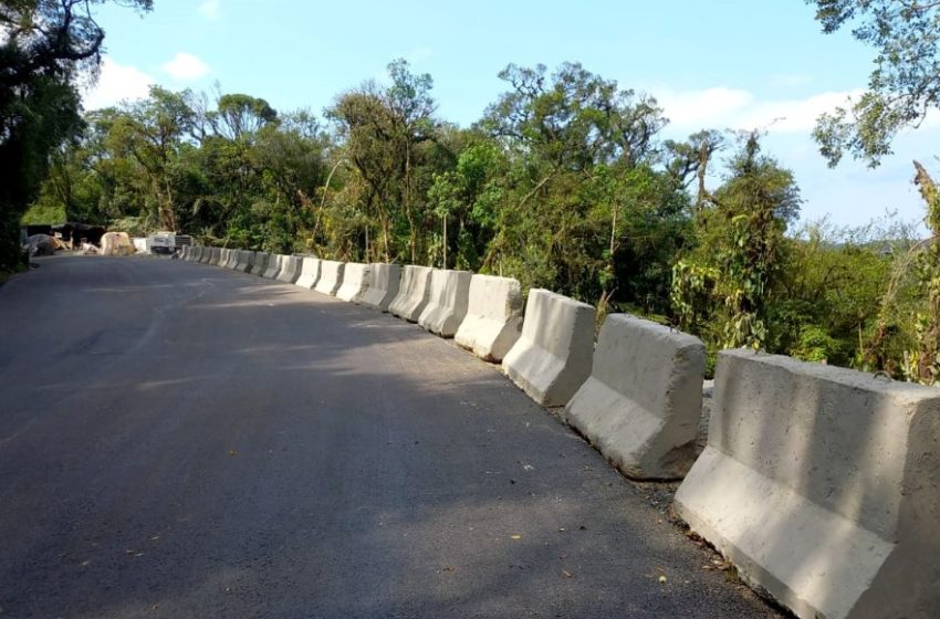  Estrada da Graciosa é liberada após obras no km 7