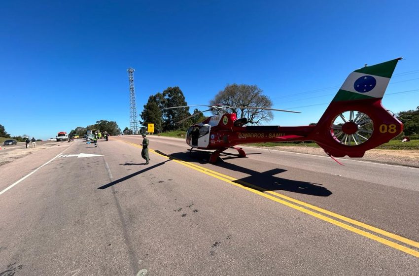  Atropelamento na 116 deixa um morto e uma pessoa ferida