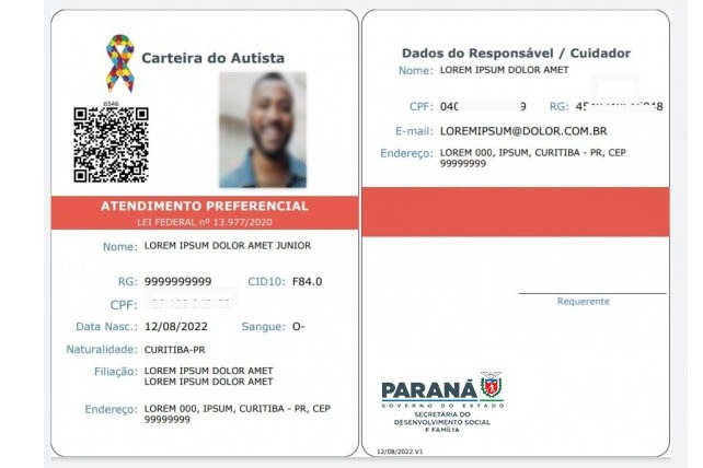  Emissões de Carteiras do Autista aumentam 300%