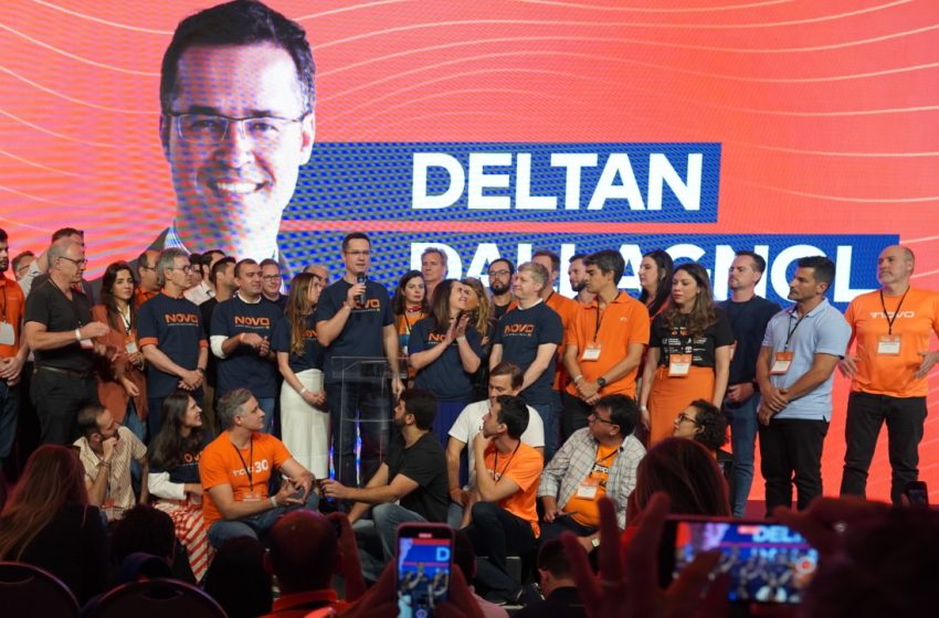  Novo anuncia Deltan Dallagnol como pré-candidato à prefeitura de Curitiba