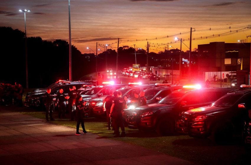  Quatro bairros de Curitiba são alvos de megaoperação