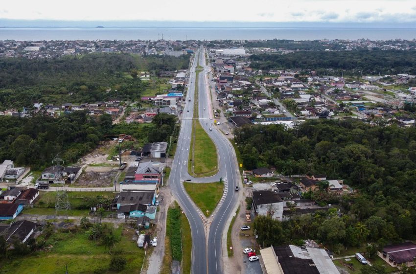  2º lote prevê duplicação entre Paranaguá e Pontal do Paraná