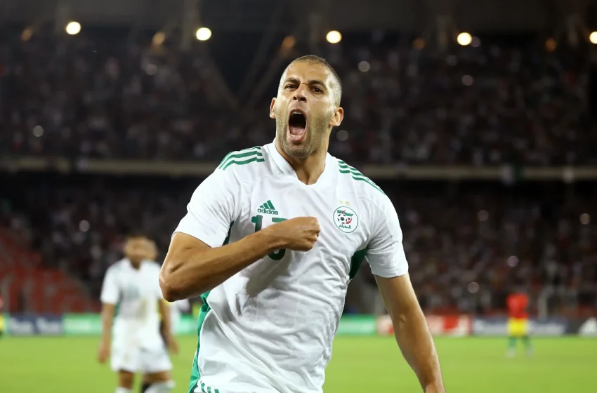  Islam Slimani apoia Palestina em post sobre a guerra Israel-Hamas