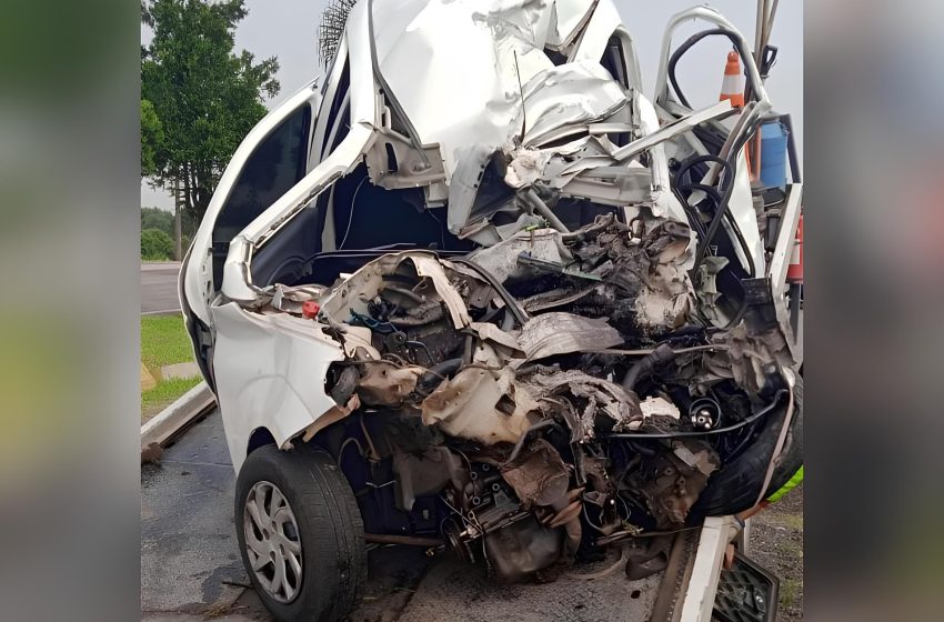 Acidente na BR-277 em Campo Largo, deixa uma pessoa morta e outra ferida  pista está interditada - Paraná Urgente