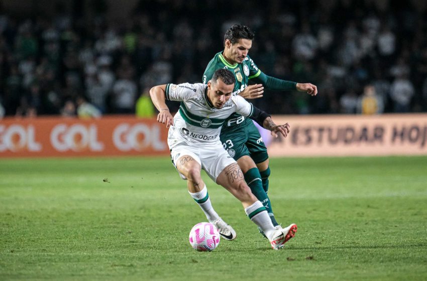  Coritiba desperdiça chances em casa e vira pior mandante