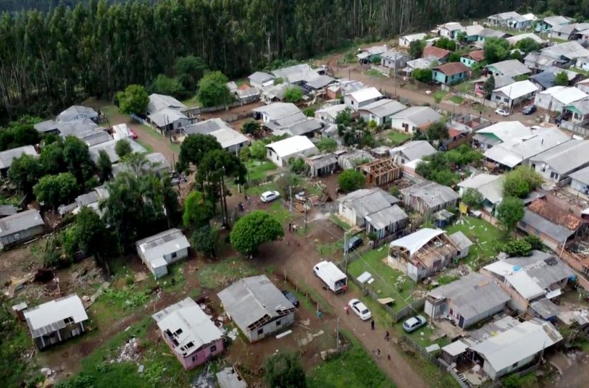  Tempestades deixam mais de 1,5 mil casas danificadas no Paraná