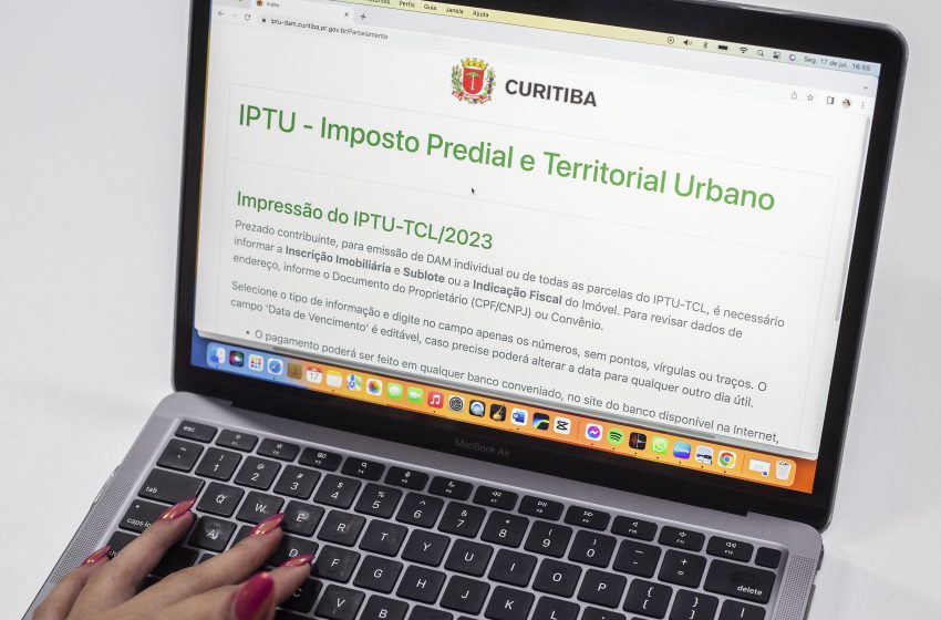  Oitava parcela do IPTU 2023 vence segunda-feira (20)