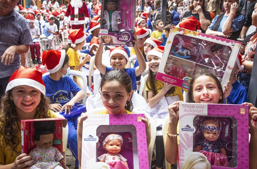  Campanha Natal Solidário pretende doar 50 mil brinquedos para crianças