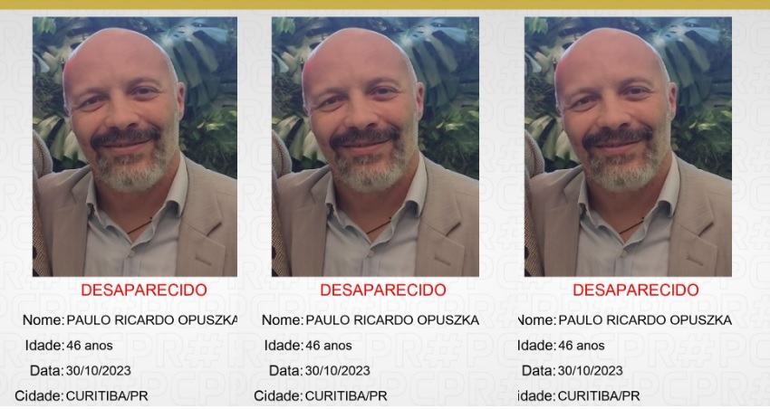  Desaparecido, família busca notícias de ex-candidato a prefeito de Curitiba