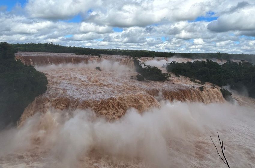  Vídeo: Vazão das Cataratas do Iguaçu volta a subir