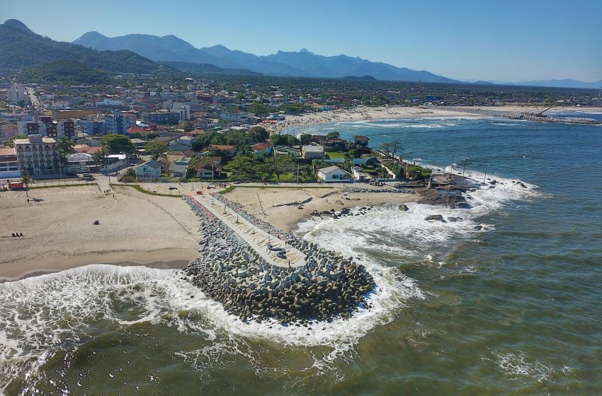  Obras na Orla de Matinhos atingem 88,3% de conclusão