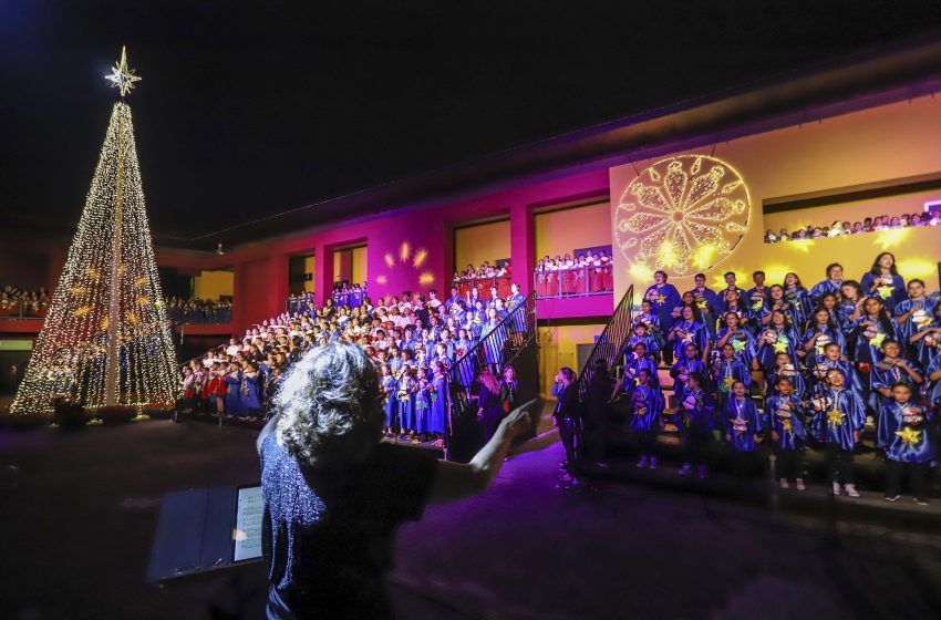  Cantata de Natal reúne coral de 1200 crianças