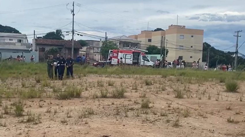  Menino de 3 anos sofre trauma na cabeça em parquinho