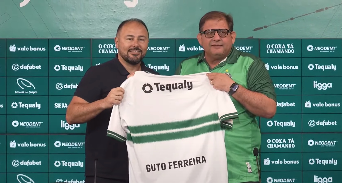 Guto Ferreira é Apresentado Oficialmente No Coritiba