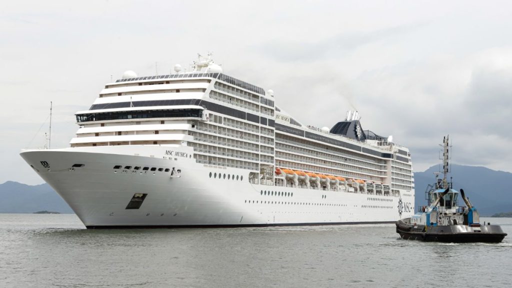 8.200 turistas passaram por Paranaguá em navio de cruzeiro