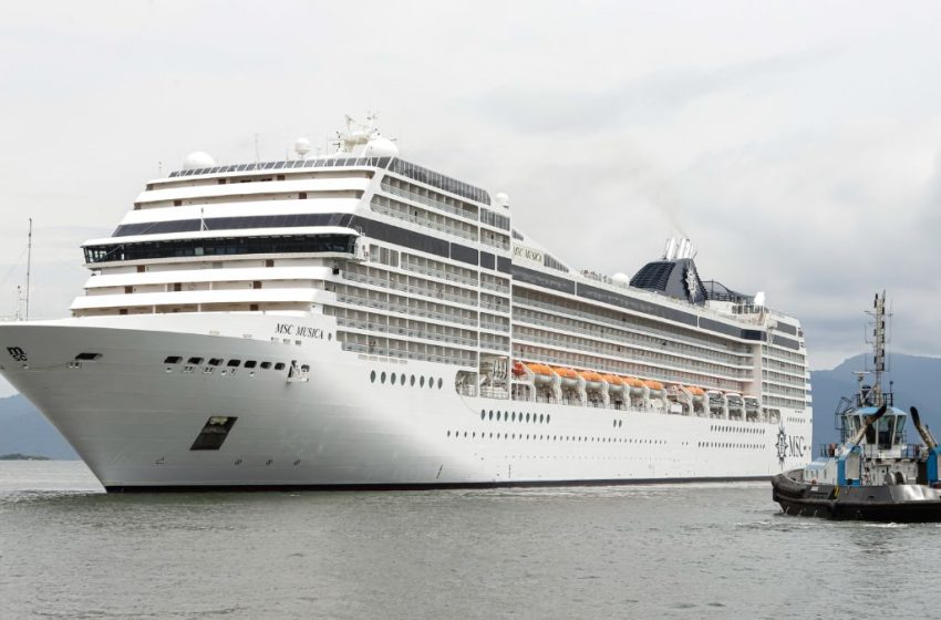  8.200 turistas passaram por Paranaguá em navio de cruzeiro