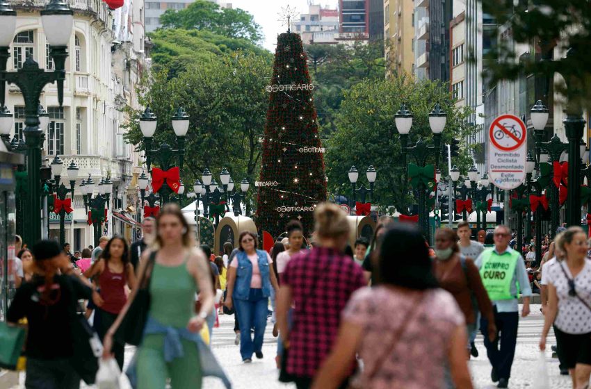  Paraná registra aumento de 1,12% nas vendas de Natal