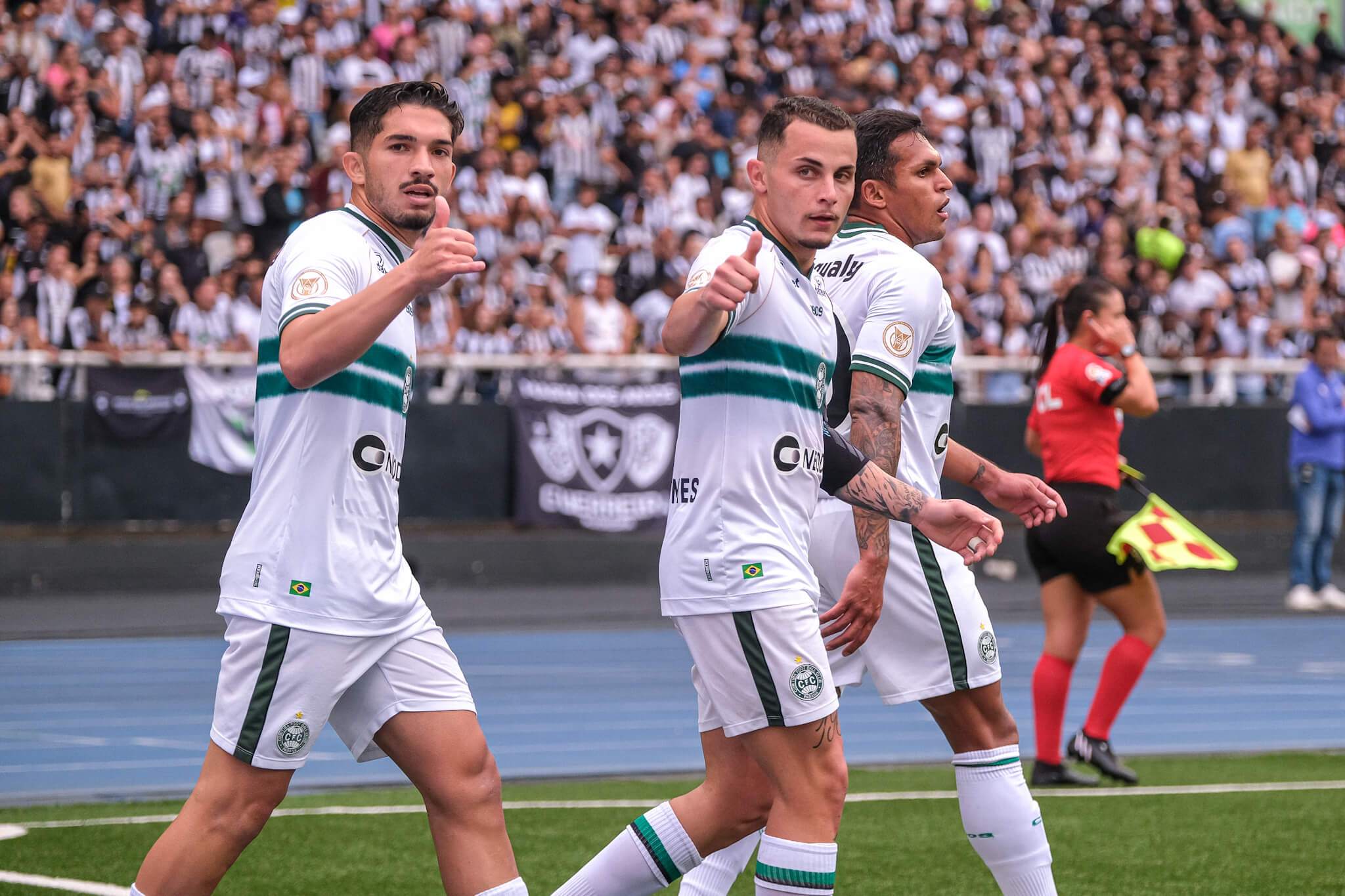 Coritiba e Sport empataram em 3 a 3 pelo jogo de ida da 3ª fase da