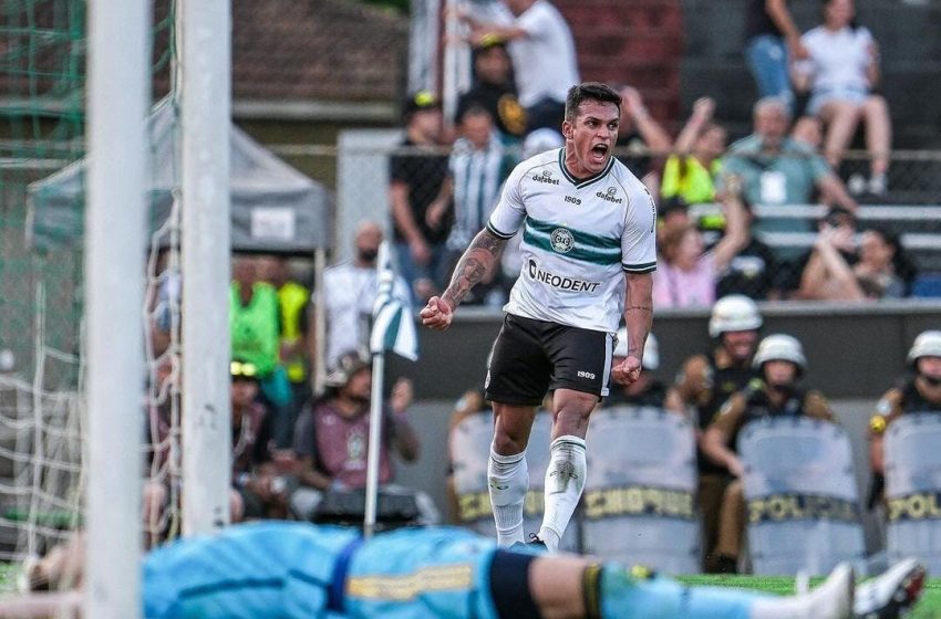  Robson lidera estatísticas do Coritiba na temporada