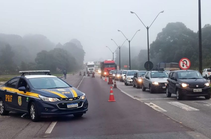  Rodovias: BR-277 tem tráfego liberado após final de semana caótico