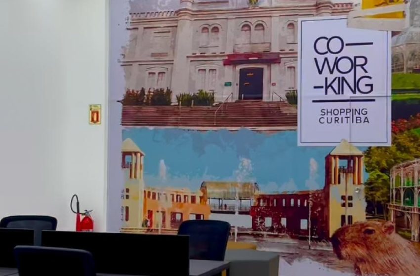  Coworking gratuito é inaugurado em shopping de Curitiba