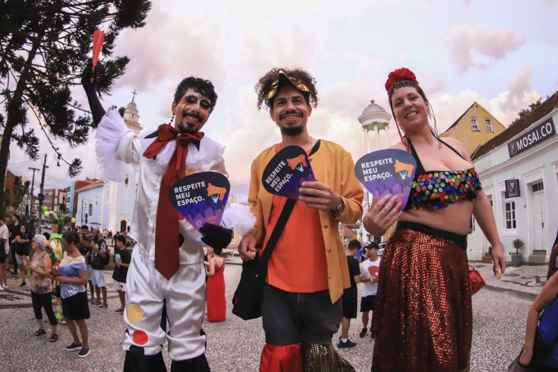  Prefeitura de Curitiba lança campanha contra assédio durante pré-carnaval