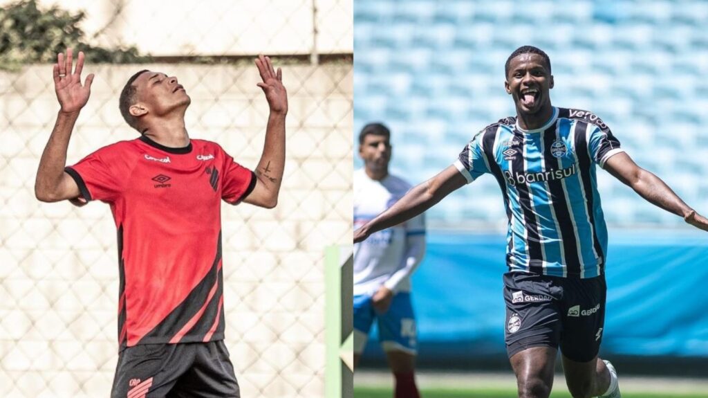 Athletico e Grêmio tem disputa de artilheiros na Copinha 2024