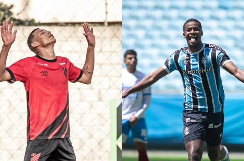  Athletico e Grêmio tem disputa de artilheiros na Copinha 2024