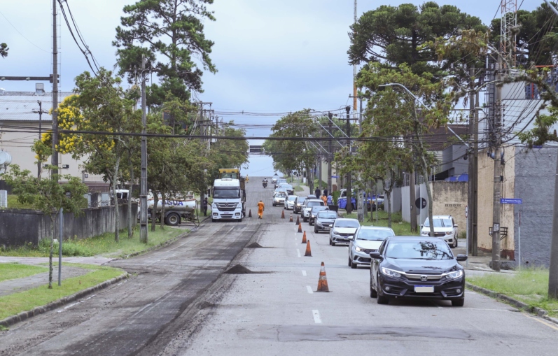  Rebouças tem bloqueio parcial para obras de requalificação do asfalto