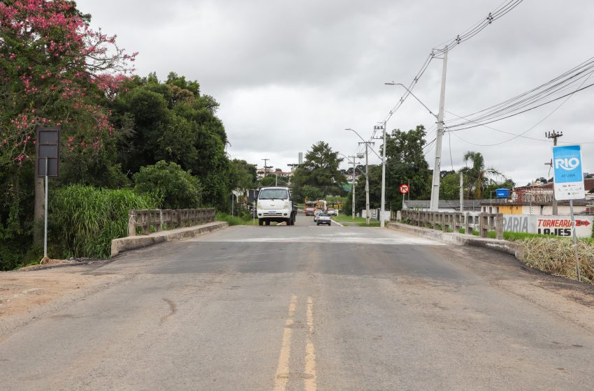  Ponte da Graciosa, no Atuba, está liberada para tráfego
