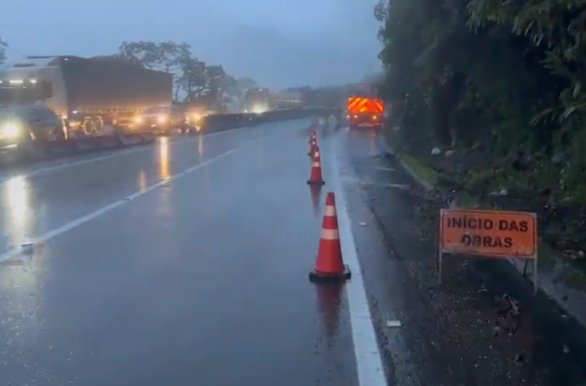  Trecho da BR-277 deve ser liberado após chuva cessar