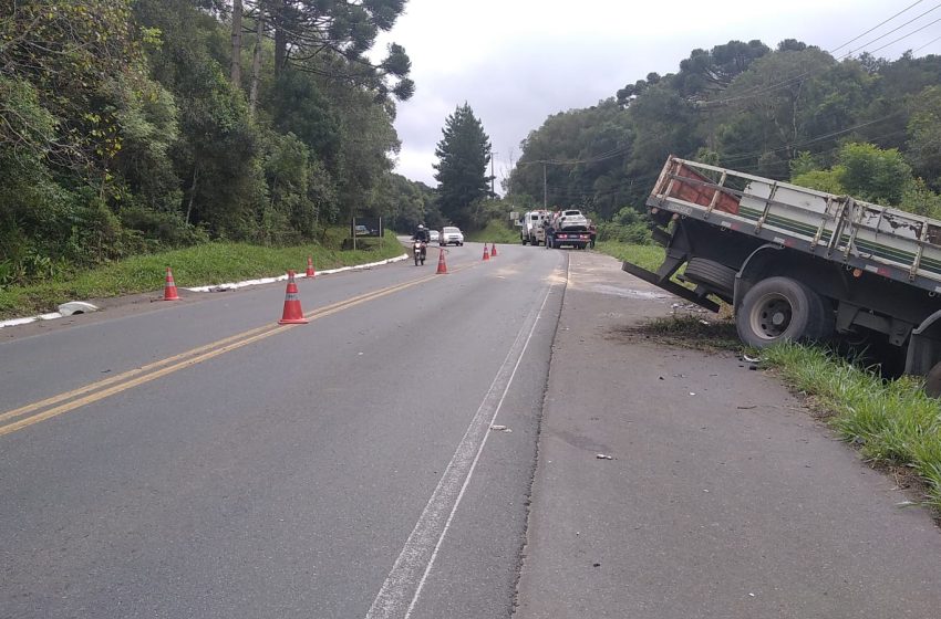  Motorista morre em acidente na BR-476