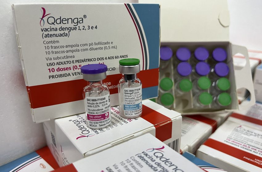  Paraná recebe 6.700 novas vacinas contra dengue