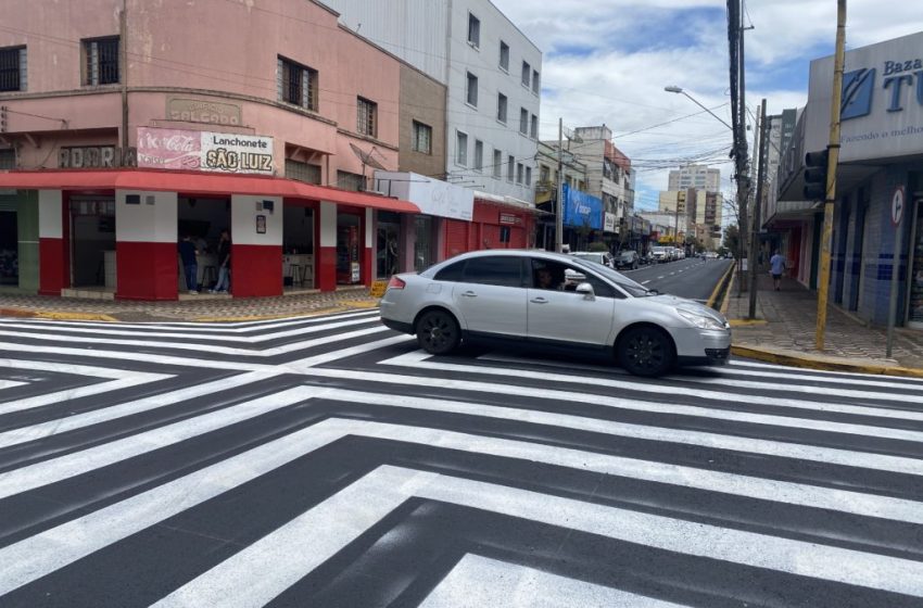 Cetran-PR determina correção de faixas de pedestres de Apucarana