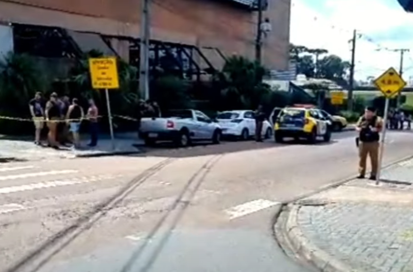  Tentativa de assalto termina com morte, em Curitiba
