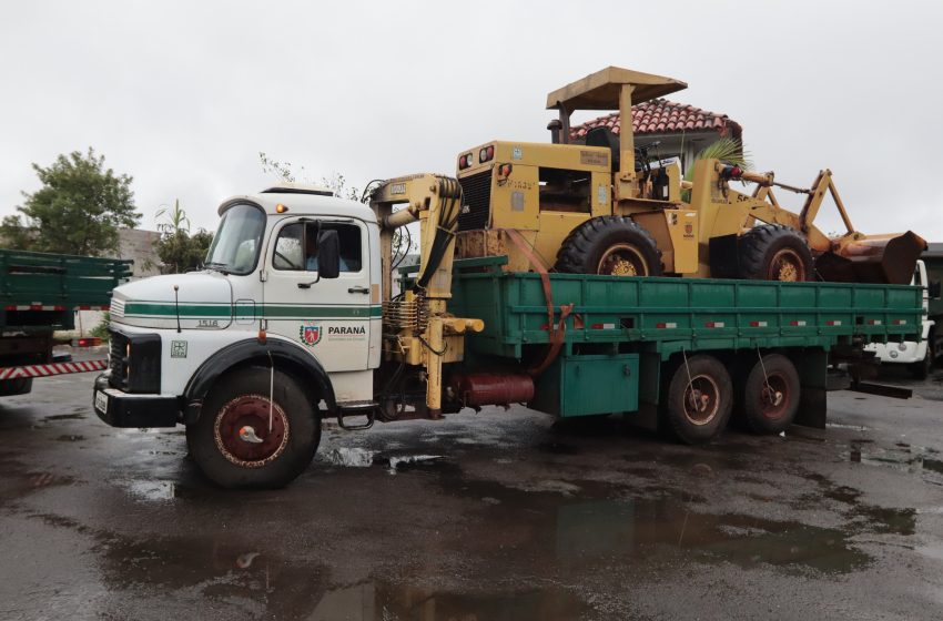 Paraná envia profissionais e maquinário para desobstruir rodovias no RS
