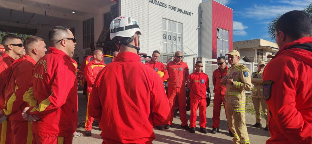 Paraná envia nova equipe do Corpo de Bombeiros ao Pantanal