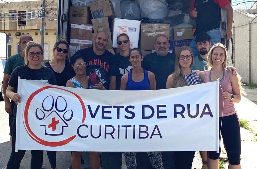 Veterinários de Curitiba partem para o Rio Grande do Sul