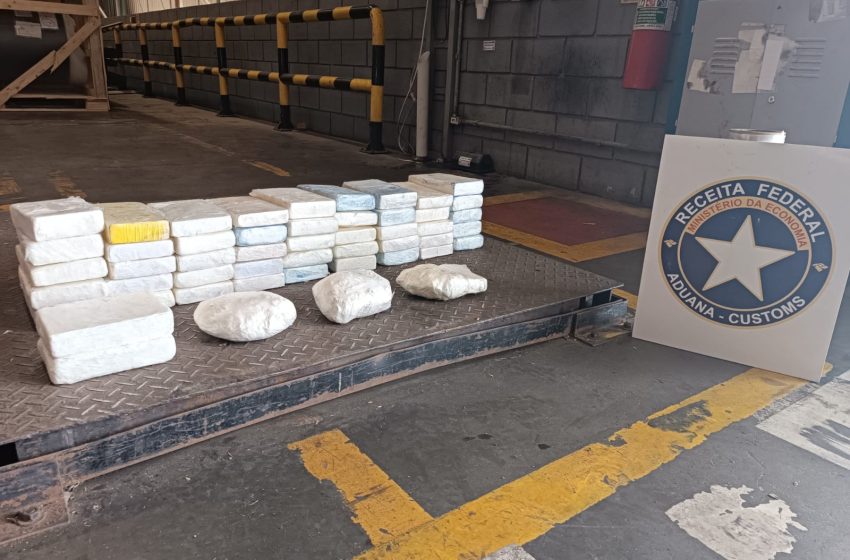  86 Kg de cocaína são apreendidos no Porto de Paranaguá