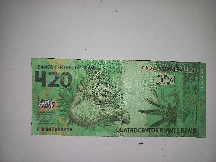 Nota falsa de R$ 420 é apreendida em Curitiba